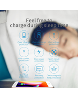 Wireless Charger For iPhone X - Samsung Galaxy Note 8  - S8 S7 S6 Edge