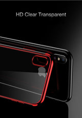 Transparent Ultra Thin Back Case For iPhone X