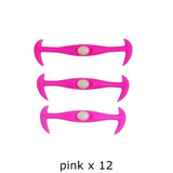 12 Pcs Per Set | Core Hex No Tie Shoelace