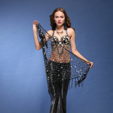15 Colors Available - Belly Dancing Hip Scarf
