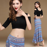 *HOT!* Modern Style - Sexy Shoulder Top And Skirt Dance Set