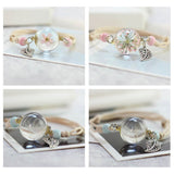 Vintage Glass Ball Bracelet